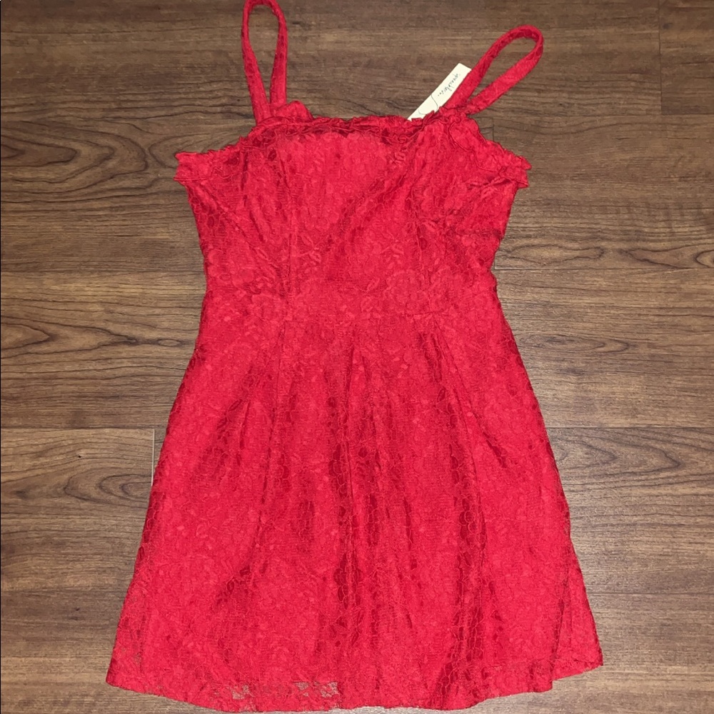New Speechless Red Lace Dress